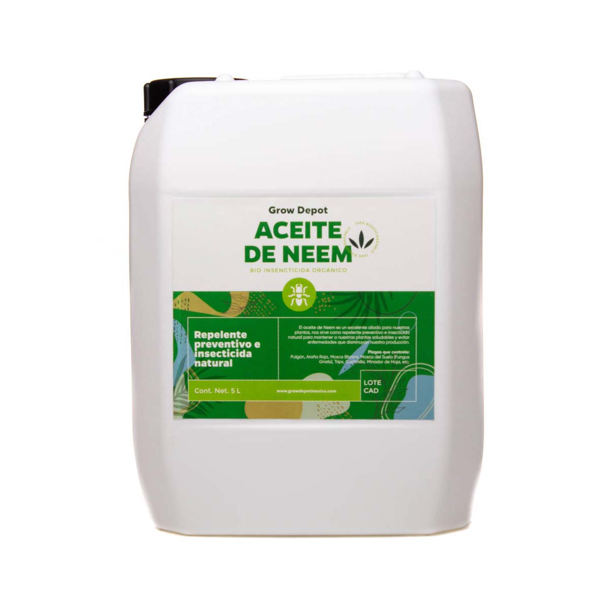 Aceite de Neem con Ajo